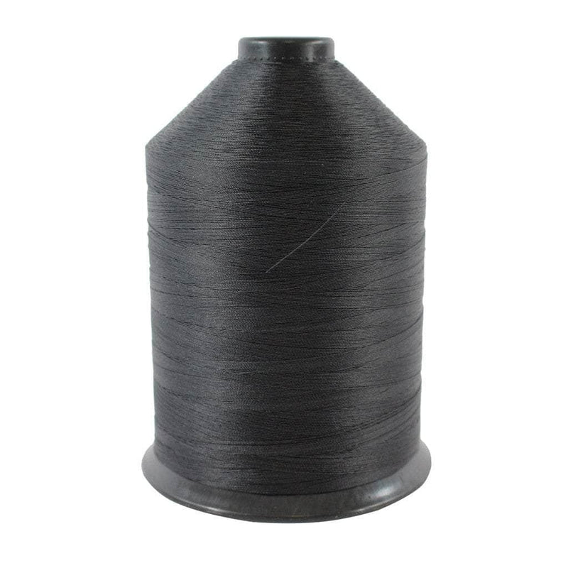 black poly sewing thread