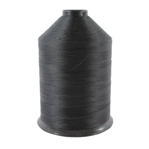 black poly sewing thread
