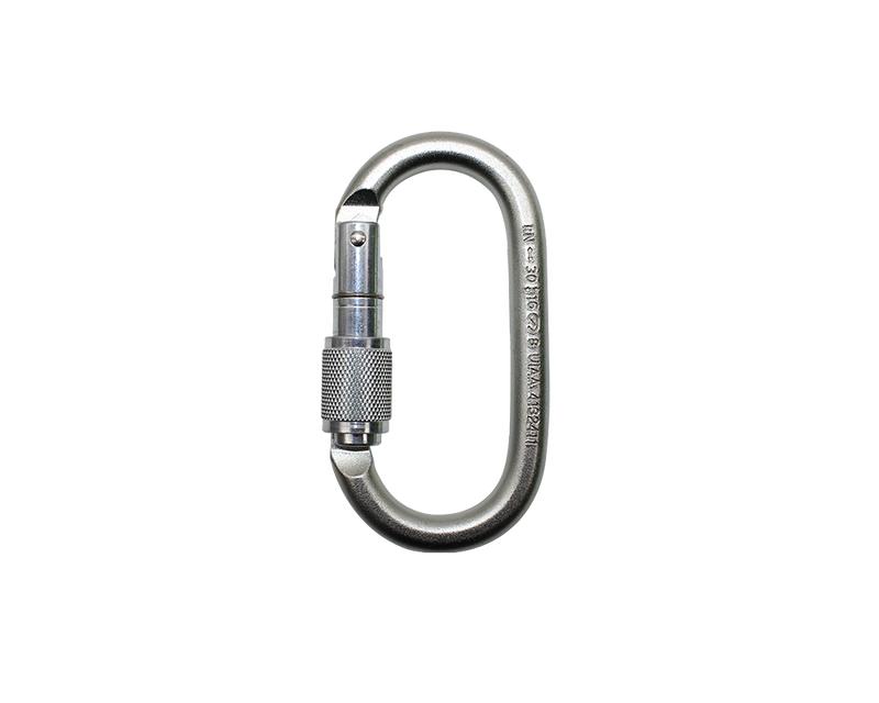 Armbury O Steel SG Carabiner Screw-Lock