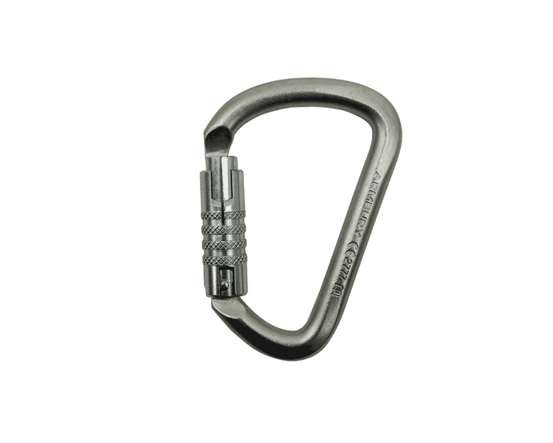 ARMBURY D Steel Carabiner - Screw Lock 53 kN Steel Connector