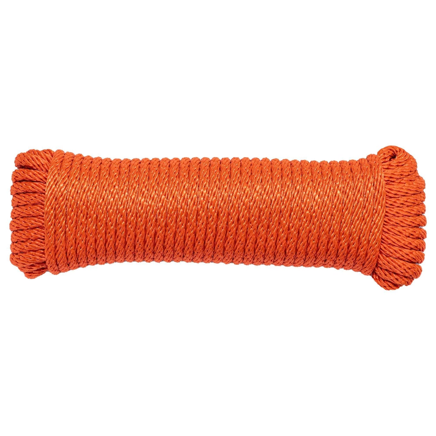 (#8) 1/4 in / 50 ft / Orange SK-SBN-14x50-Orange RopeHub Solid Braid Rope