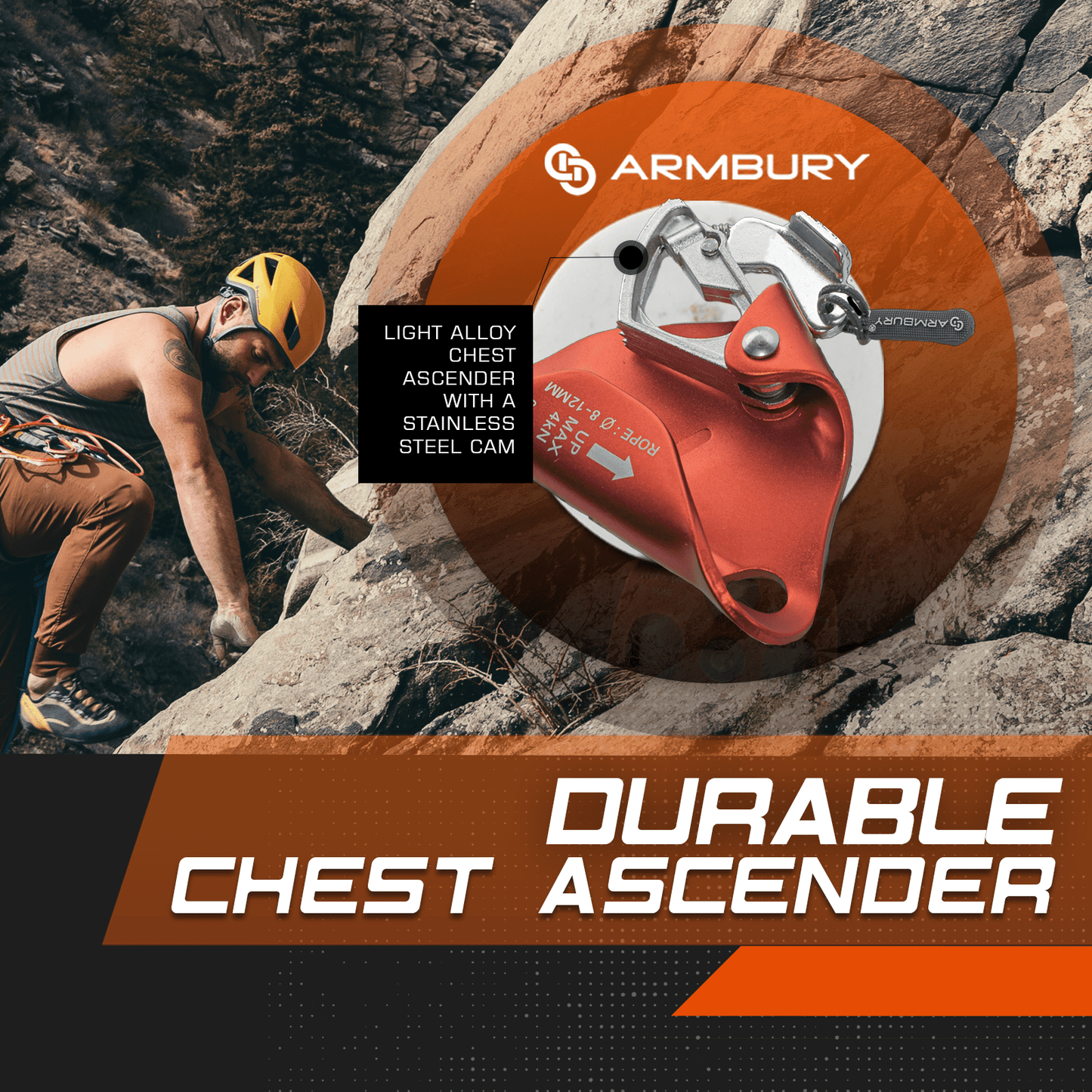 ARM-Ascend-AC-Orange RopeHub Climbing Gear