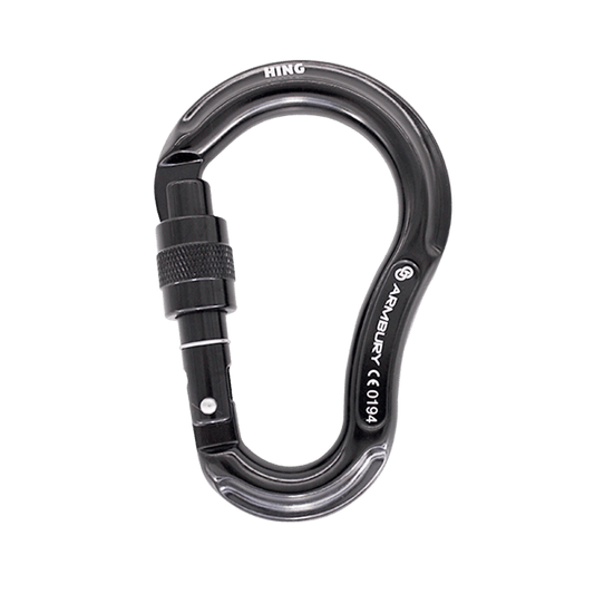 118mm x 76mm / Black / Hinge Screw ARM-Hinge-ScrewLock ARMBURY Climbing Gear