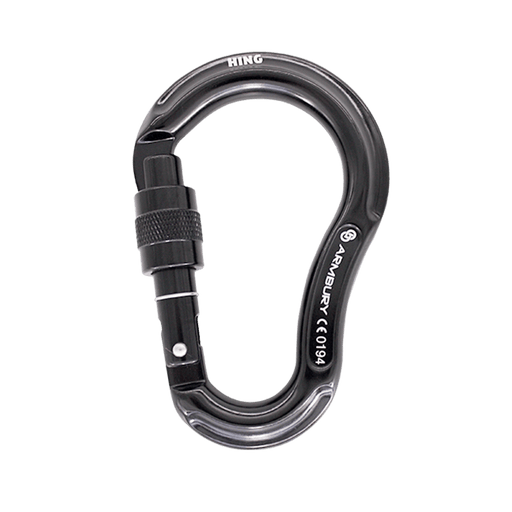 118mm x 76mm / Black / Hinge Screw ARM-Hinge-ScrewLock ARMBURY Climbing Gear