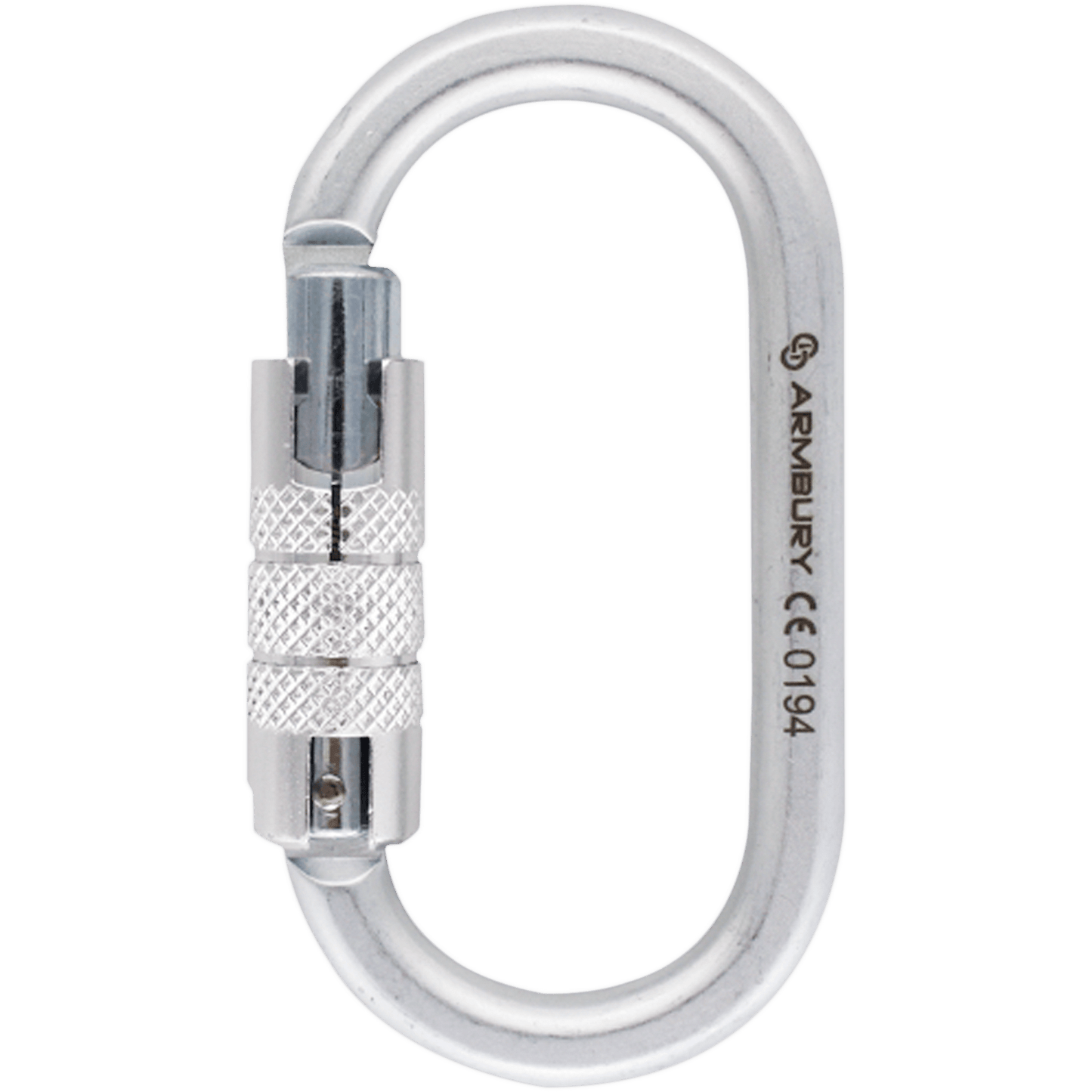 109mm x 58mm / Silver / O Triple ARM-OSteel-TripleLock ARMBURY Climbing Gear