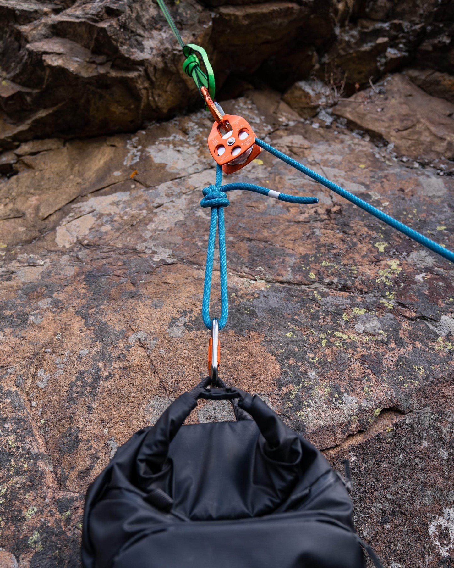 82mm x 127mm / Orange ARM-Pull-HurthMobileSingle-Orange RopeHub Climbing Gear
