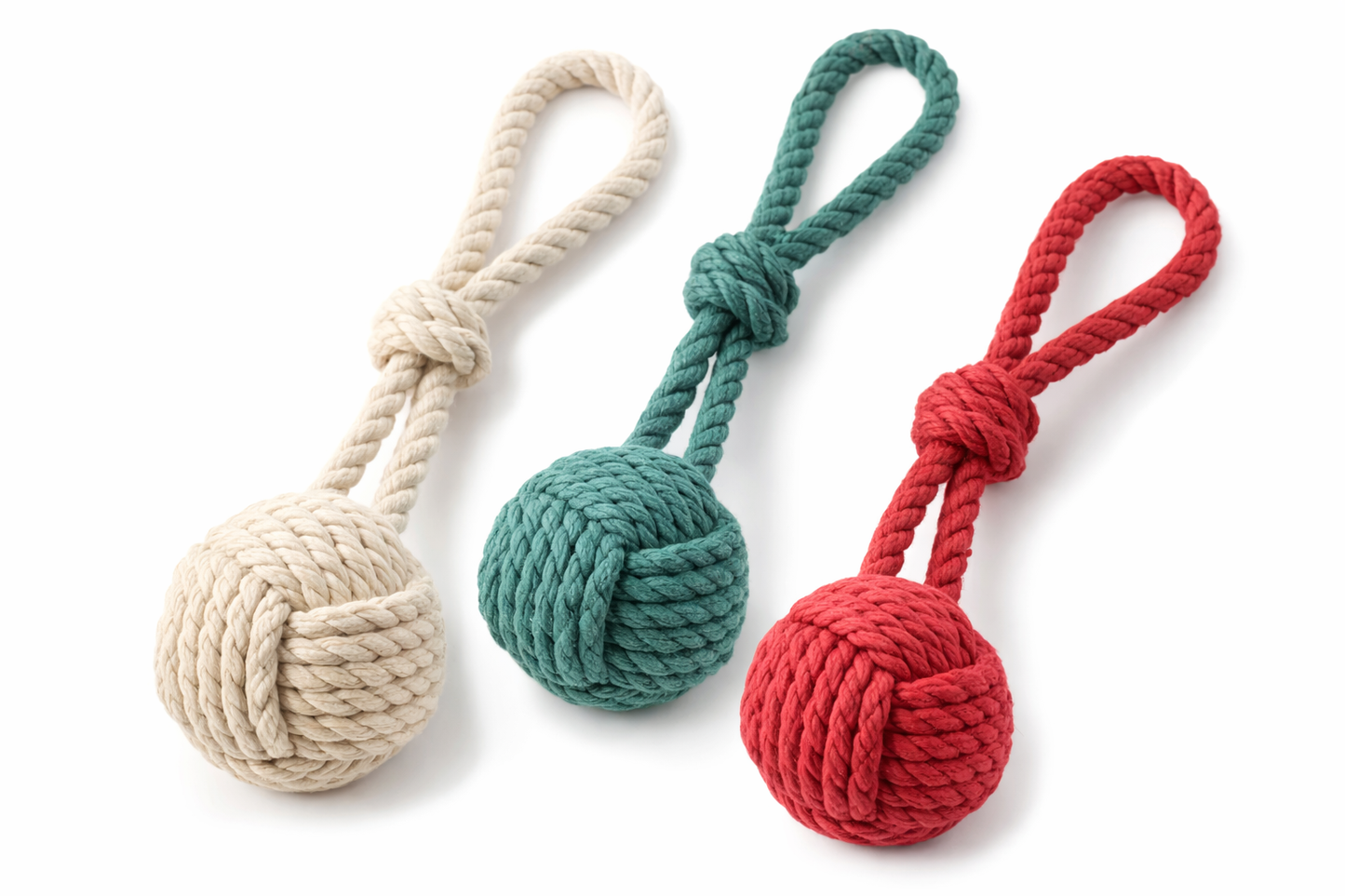 RopeHub 100% Cotton Twisted Rope Natural - Versatile - Made in North America