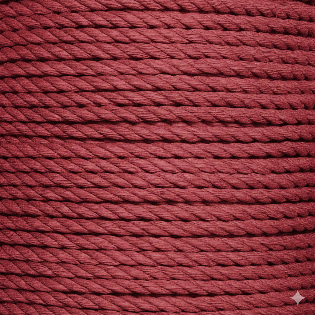 RopeHub 100% Cotton Twisted Rope Natural - Versatile - Made in North America