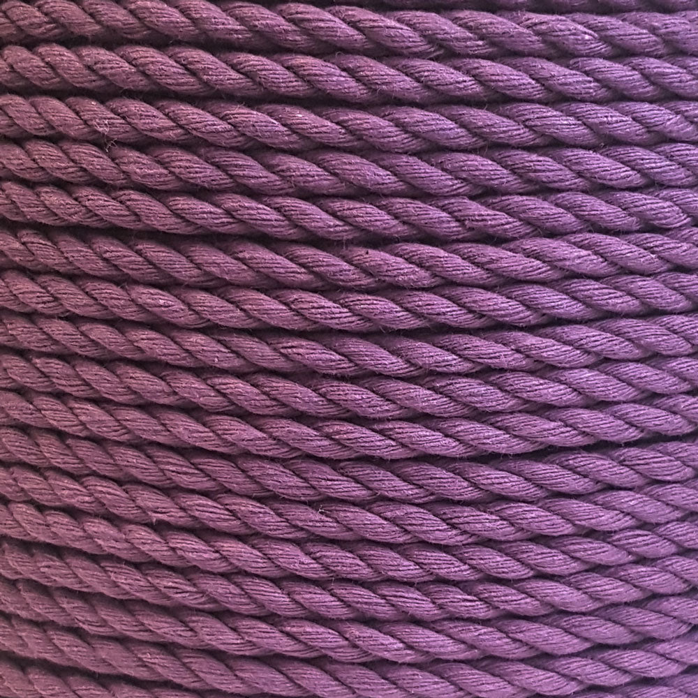 RopeHub 100% Cotton Twisted Rope Natural - Versatile - Made in North America