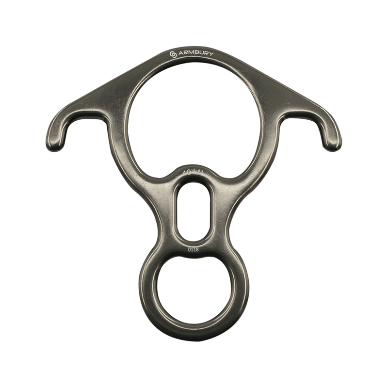 ARM-Belay-Figure8-Gray RopeHub Climbing Gear