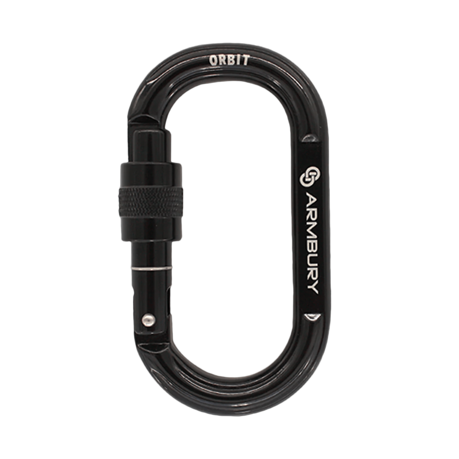 111mm x 62mm / Black / Orbit Screw ARM-Orbit-ScrewLock RopeHub Climbing Gear