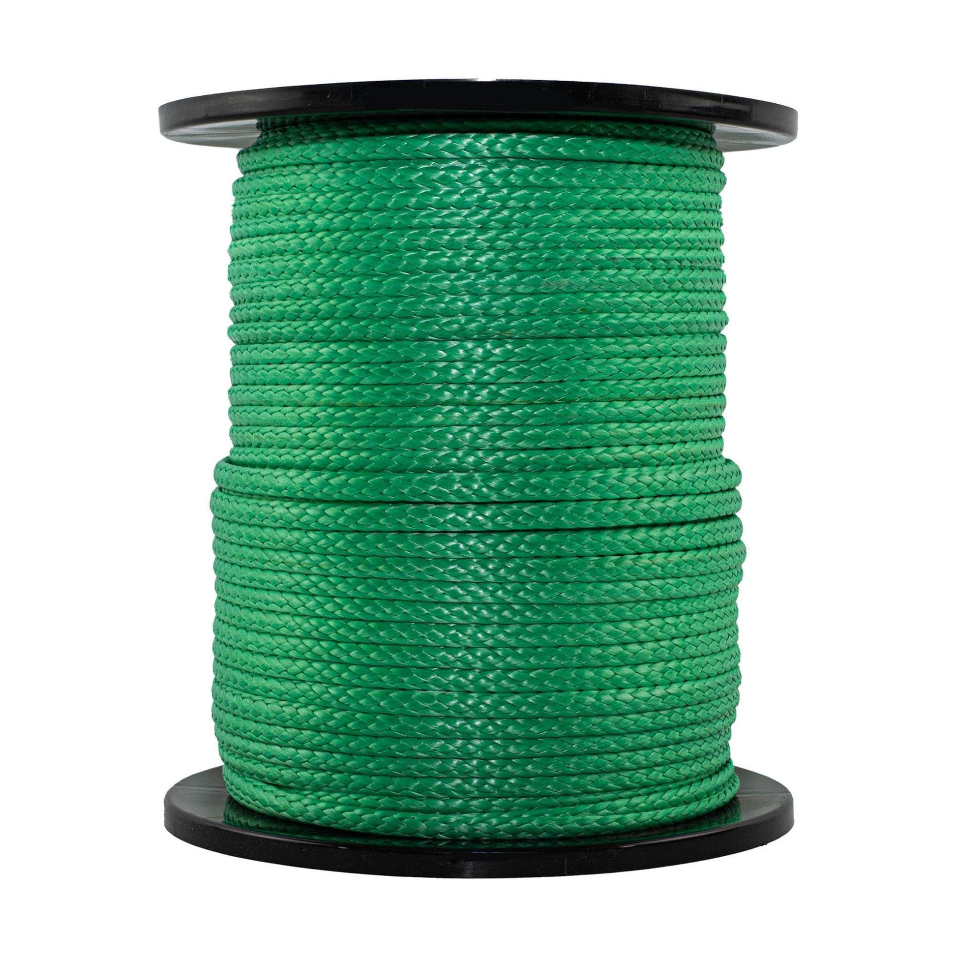 1/4 in (6mm) / 600 ft / Green SK-AMB-Green-14x600 RopeHub Hollow Braid Rope