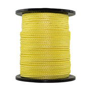 1/4 in (6mm) / 600 ft / Yellow SK-AMB-Yellow-14x600 RopeHub Hollow Braid Rope