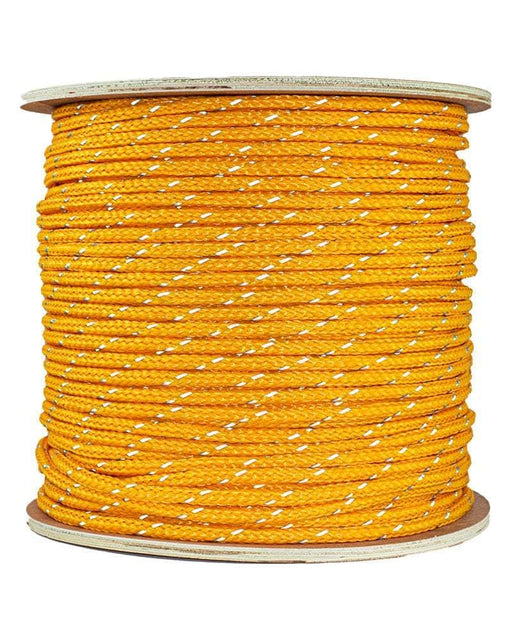 3/8 / 1000.0 FT / Reflective Yellow SK-HBPER-38x1000-Yellow RopeHub Hollow Braid Rope