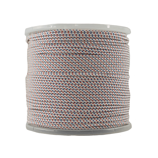 1/8 IN / 1000.0 FT / White with Red and Blue tracers SK-PDBSC-18x1000 RopeHub Cord