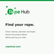 RopeHub Solid Braid Rope