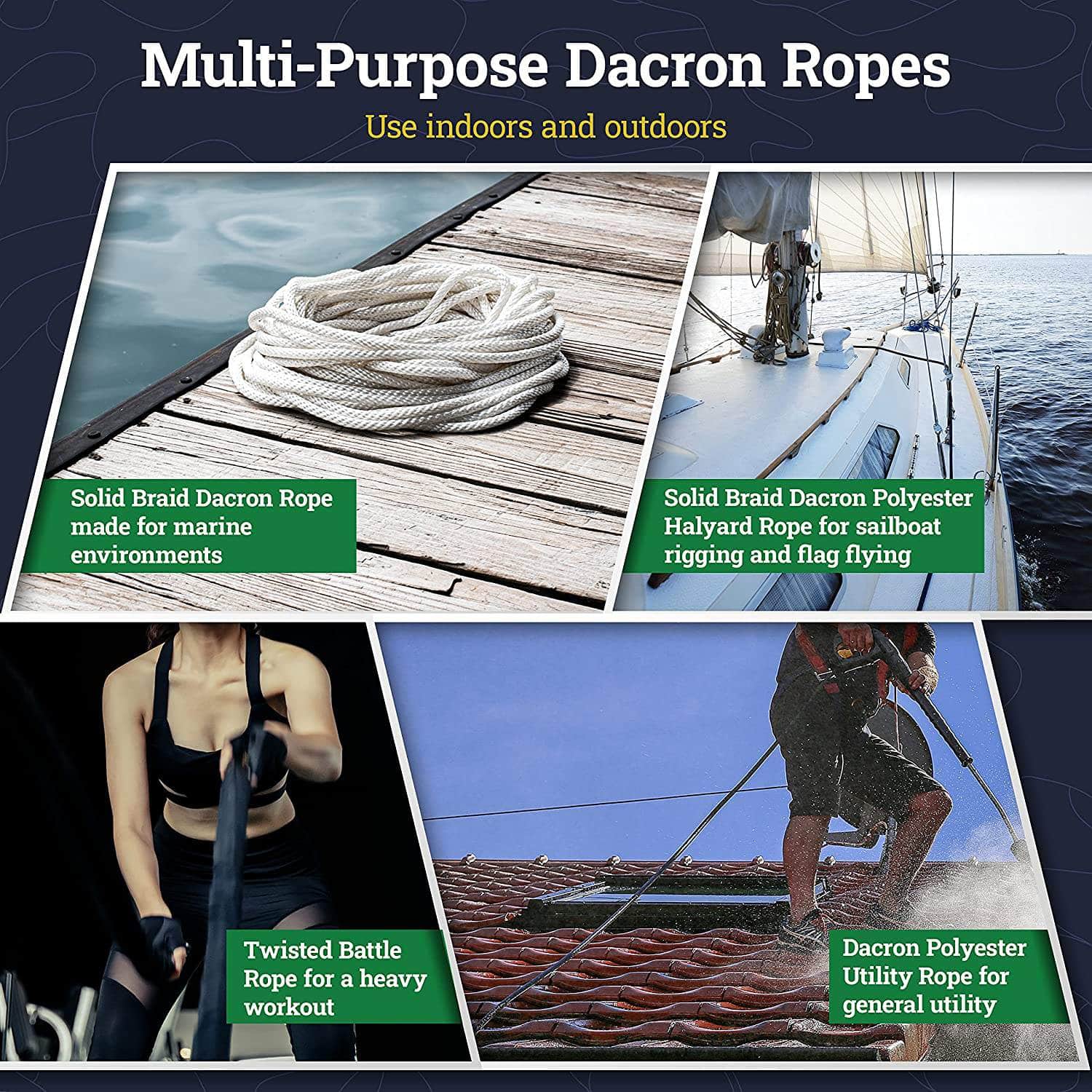 RopeHub Solid Braid Rope