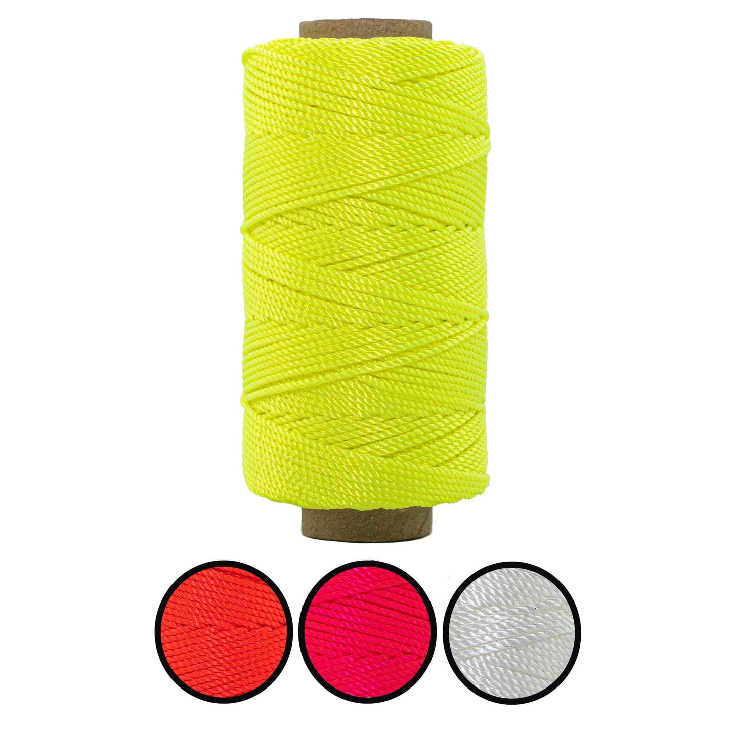 #18 / 275 ft / Fluorescent Yellow SK-TML-275ft-FLYellow RopeHub Mason Line
