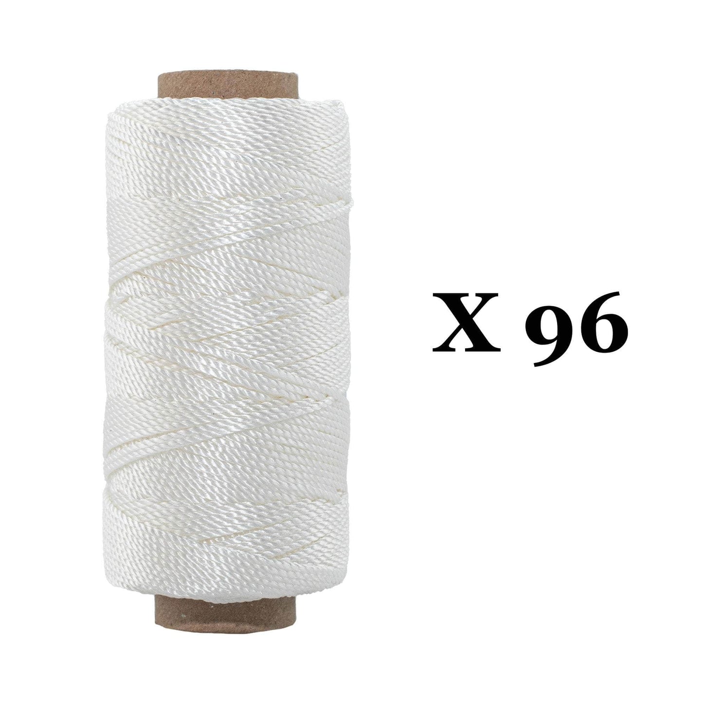 #18 / 275 ft - 96 Case Pack / White SK-TML-96Case-275-White RopeHub Mason Line