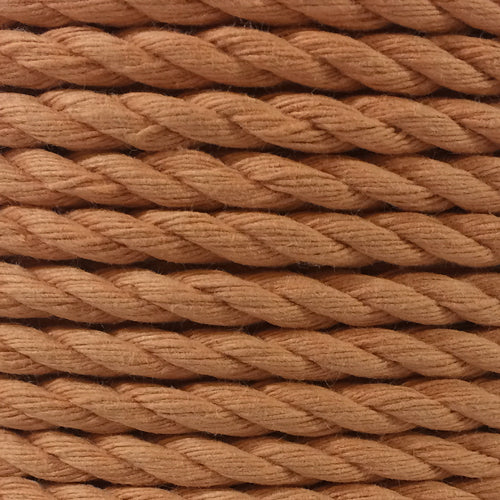 RopeHub 100% Cotton Twisted Rope Natural - Versatile - Made in North America