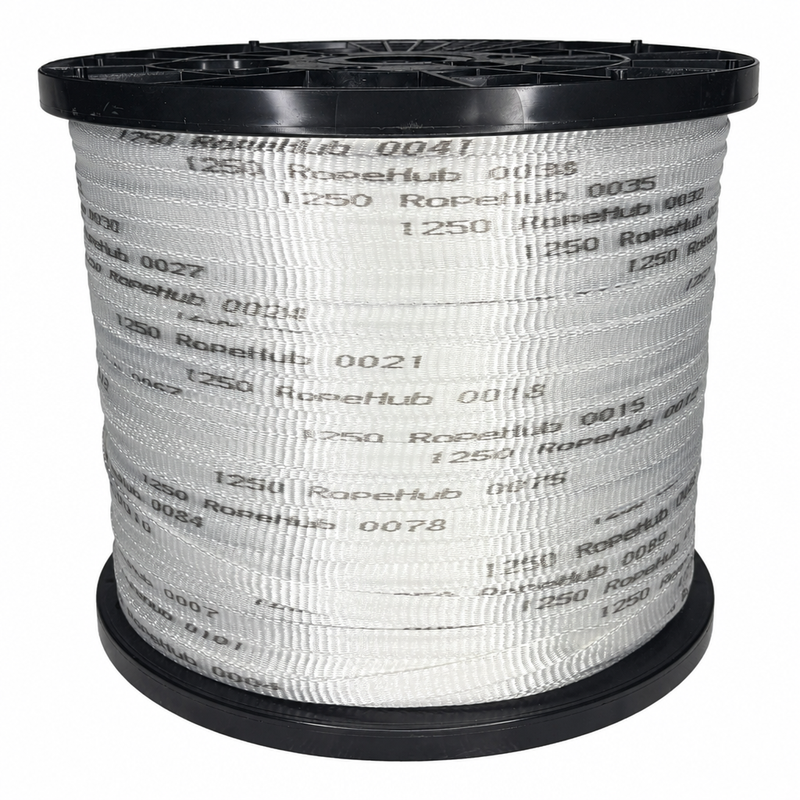 First spool on a white background