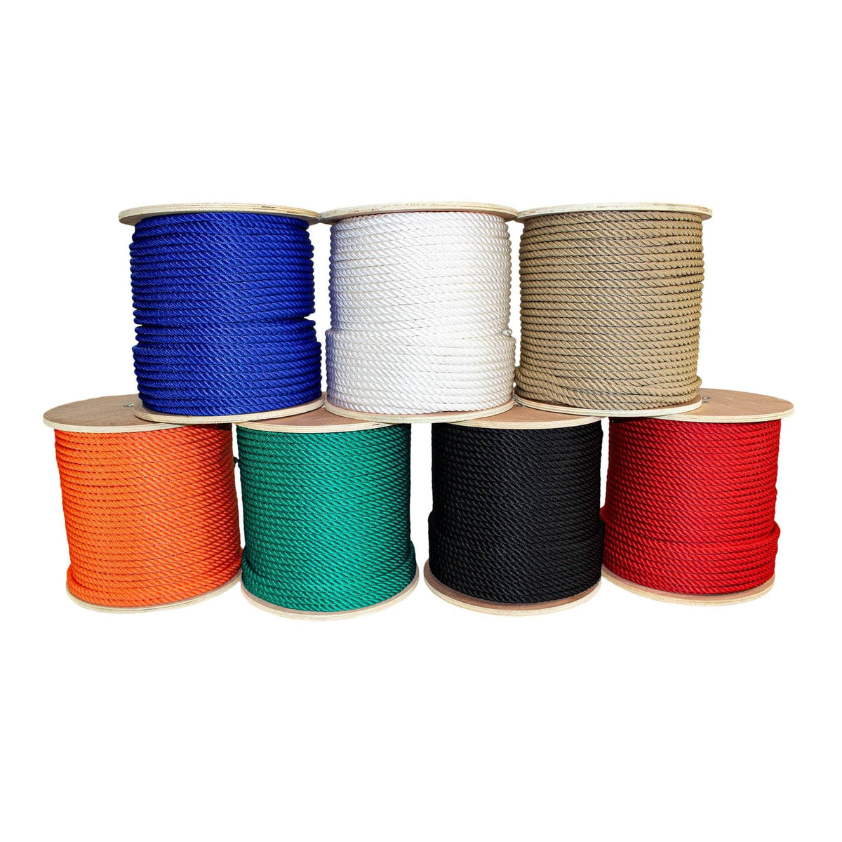 Twisted multifilament polypropylene rope from RopeHub