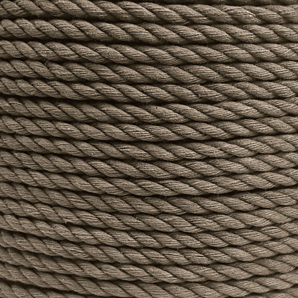 RopeHub 100% Cotton Twisted Rope Natural - Versatile - Made in North America